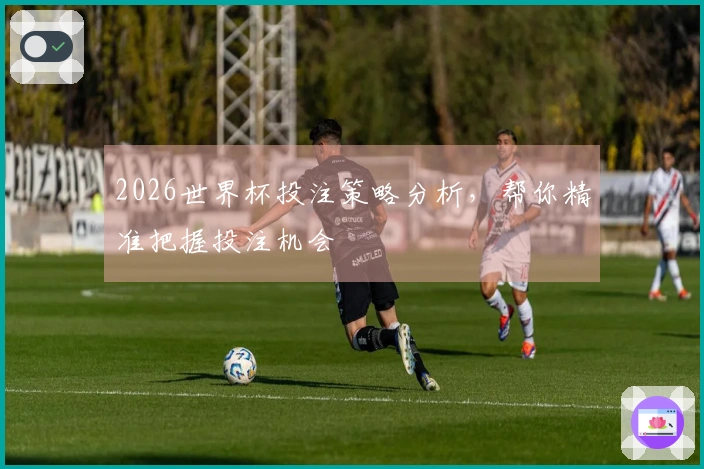 2026世界杯投注策略分析，帮你精准把握投注机会